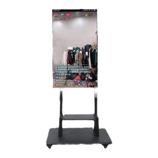 电视机支架可移动横竖屏旋转落地推车直播投屏展示挂架广告机专用