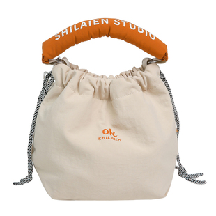 2026新款相机包女单间斜挎包轻便单反收纳包便携摄影包抽绳通勤包