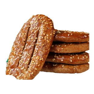 荞麦椒盐酥减低0乔麦牛舌饼面包整箱卡脂无添蔗糖糕点零食旗舰店