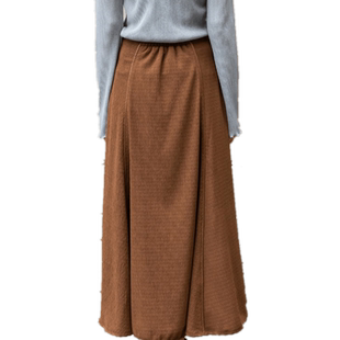 RANDA 秋冬新款气质优雅半身长裙淑女仙女通勤 BS01732