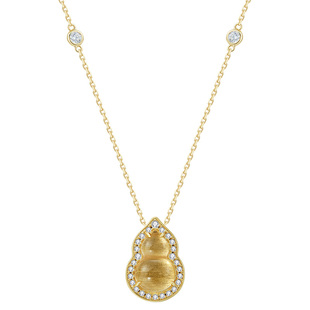 CIGALONG龙梓嘉金葫芦栀子黄水晶项链戒指耳钉珠宝新年情人节礼物