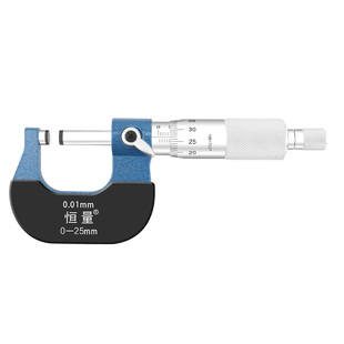 恒量高精度外径千分尺0-25镶合金螺旋测微器测厚仪厚度尺精度0.01