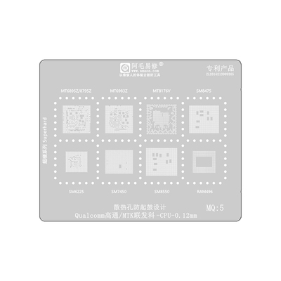 阿毛易修MQ5CPU植锡钢网