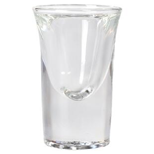 新品无铅加厚玻璃方底小酒杯圆烈酒白酒杯一口云吞杯子弹头杯套装