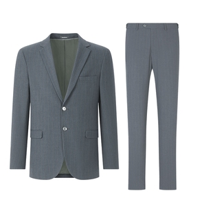 杉杉男士职业西服套装2025秋季新款高级感商务正装结婚面试西装男