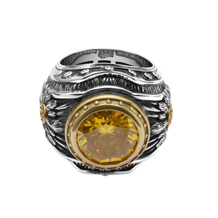 [新年礼物]ROCKRIDE 重生赤诚荣耀戒指  925银男士戒指复古设计感