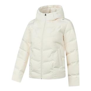 乔丹羽绒服女款2025冬季爆款轻薄短款超好看白色正品商场同款外套