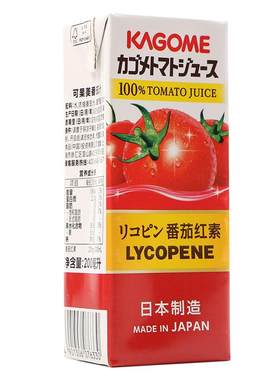 日本进口可果美番茄汁果蔬汁饮料