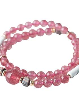 草莓晶情人节送礼手链