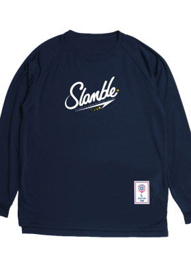 slamble纯色长袖篮球服