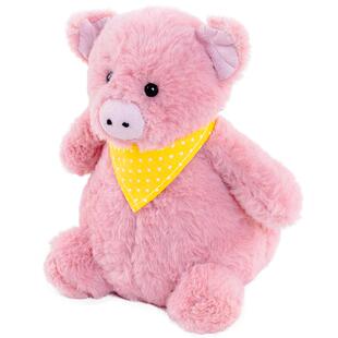 可爱猪猪毛绒玩具狗狗公仔兔子玩偶恐龙陪睡企鹅牛牛安抚娃娃