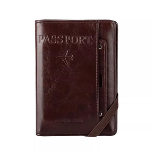 防盗刷护照收纳包卡包钱包一体登机牌保护套出国旅行多功能护照夹