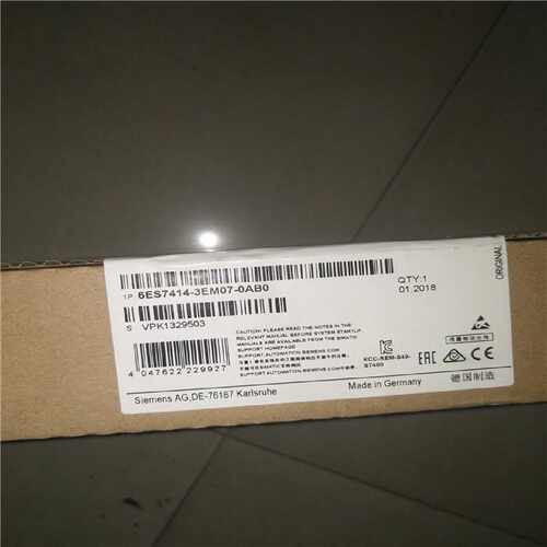 议价6ES7414-3EM07-0AB0中央处理器6ES74143EM070AB0