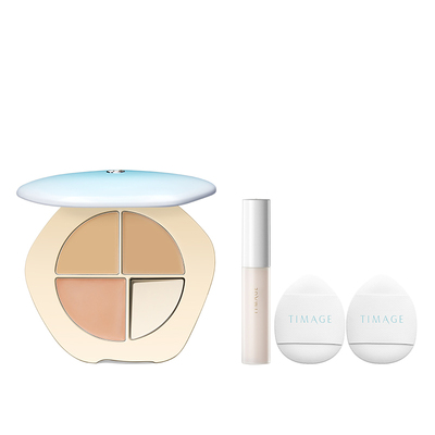 彩棠三色遮瑕盘遮斑点痘印黑眼圈