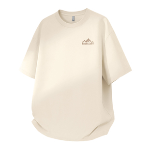 真维斯纯棉短袖男t恤2026新款大码男装潮牌简约纯棉半袖男款夏季L