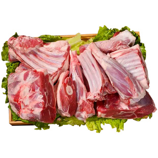 羊肉新鲜羊排宁夏滩羊手抓肉现杀羊腿肉盐池手把肉非新疆内蒙山羊