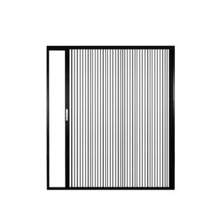 优诗利极简窄透明水晶板亚克力折叠拉平隐形厨房阳台卫生间隔断门