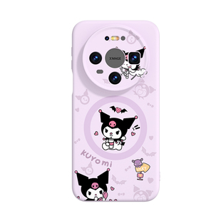 库落米适用华为Mate80proMax手机壳磁吸mate80新款70pro外壳2025液态硅胶60保护壳50/40防摔30紫色+系列十air