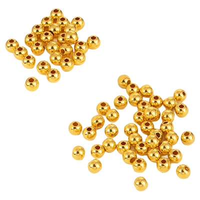 盛世珠宝金珠999足金古法手链