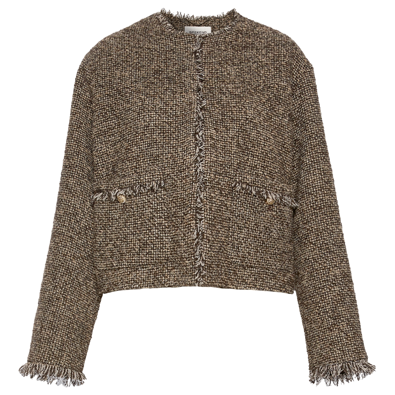 Weekend MaxMara 2026秋冬新款女装羊毛混纺短款外套5046106206