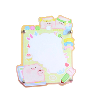 动物市集甜宝小猪亚克力相框插卡立牌少女桌面摆件