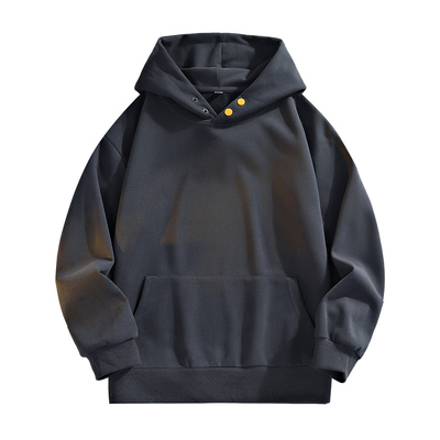 班尼路SK纯色连帽卫衣男宽松休闲