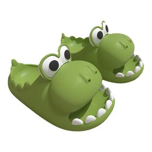 小恐龙凉拖鞋女夏天外穿用室内家居拖鞋情侣厚底防滑卡通可爱网红