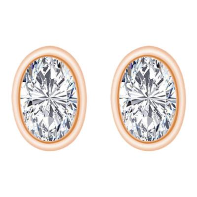 右手等待S925银欧美莫桑石女耳钉