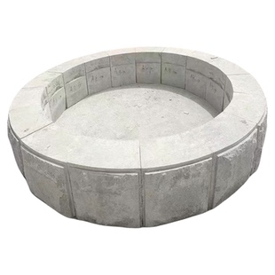 石雕墓碑墓围石坟圈围坟石青石花岗岩包坟石汉白玉石雕石圈定制