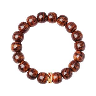 宫里上新海南黄花梨手串男真品天然老料手链文玩冷门盘玩礼物男生