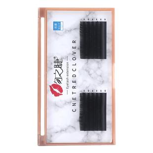 LC漫画款山茶花睫毛美睫店专用嫁接新中式狐系太阳花单根多取不散