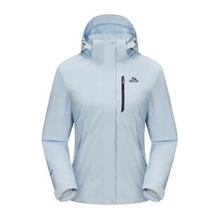 【新色发售】伯希和户外冲锋衣女三合一抓绒内胆防风防水外套男款