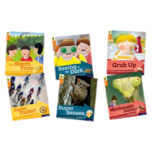 现货【英文原版】第6 阶段 Oxford Reading Tree Explore with Biff, Chip and Kipper: Oxford Level 6: Mixed Pack of 6