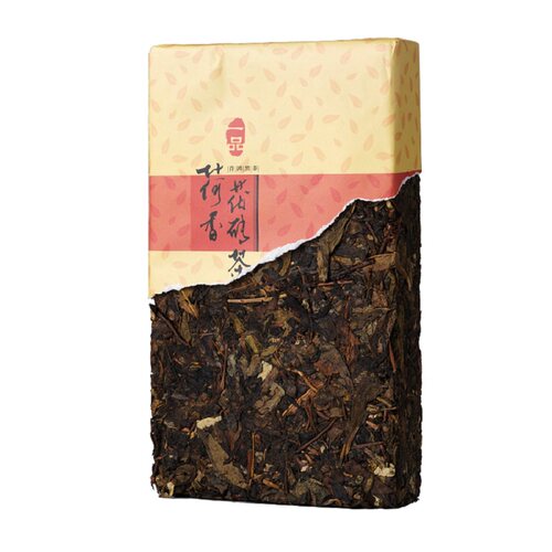 肖鸿荷香黑茶17年18年20年安化黑茶金花茯砖泾阳茯茶安华黑茶