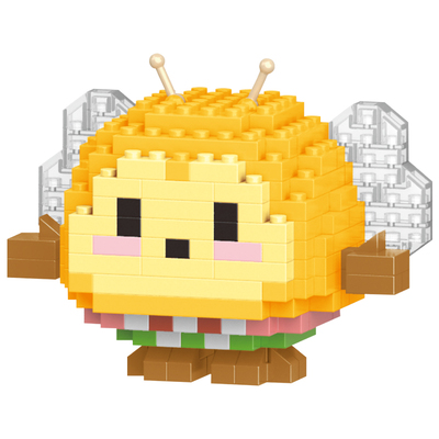 盲盒人仔拼装积木玩具