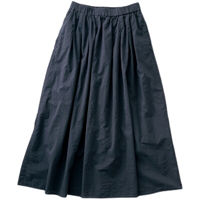 黑色百搭中长裙纯棉显瘦半身裙