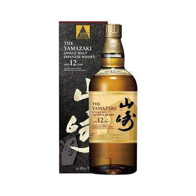 百年匠心臻选山崎12年日本威士忌