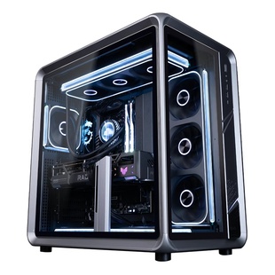 【9800X3D/5090】乔思伯BO400 AMD R7 9800X3D/i9 14900K/RTX5080/5090攀升游戏电脑主机AI渲染组装DIY整机
