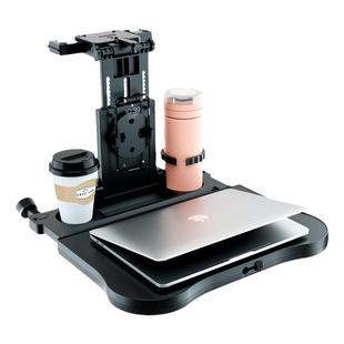 车载小桌板后座儿童平板多功能学习桌汽车副驾后排可折叠吃饭餐桌