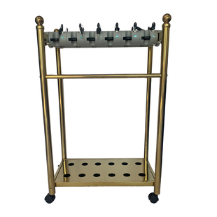 雨伞架商用带锁钛金伞架雨伞收纳架售楼部酒店大堂学校门口雨伞架