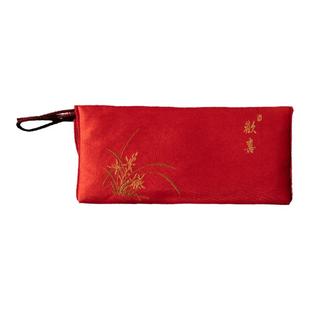 红包结婚专用万元父母改口费红包一对布艺喜包袋大号随份子高级感