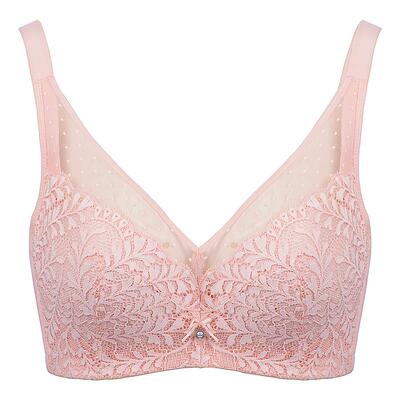 古今大胸显小透气洞洞杯文胸