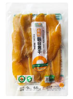 青岛zhaori有机农林180g红薯干