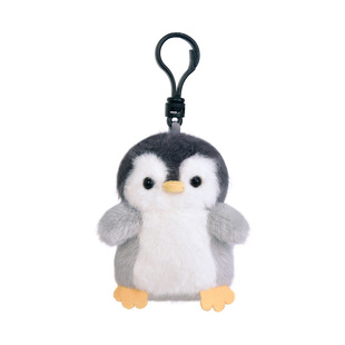 正版海洋联萌海洋馆宝宝毛绒可爱企鹅海獭北极熊虎鲸海豚公仔挂件