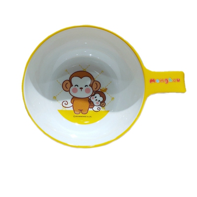 婴幼儿吃饭碗带手柄食品级