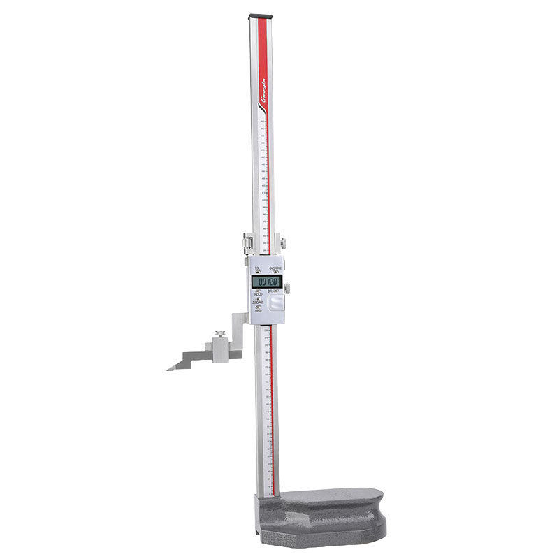 桂林广陆数显高度尺高精度游标卡尺工业级不锈钢电池盖测量仪划线