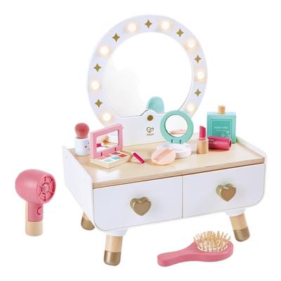 Hape闪耀梳妆台小公主过家家儿童化妆玩具益智仿真女孩宝宝礼物