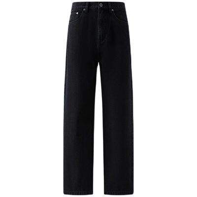 【胡夏同款】水洗立体剪裁牛仔裤