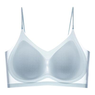 超薄冰丝内衣女美背吊带运动文胸