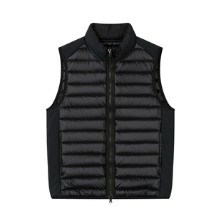 Alex 日订单鹅绒无胆排骨羽绒服男800蓬东丽超轻立领羽绒马甲男